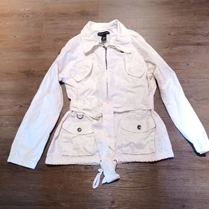 White Lightweight Spring Jacket